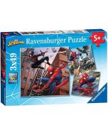 Puzzle 3x49 Spiderman w akcji