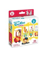 Puzzle CzuCzu Cyferki 3+