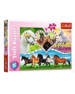 Puzzle 200 Piękne konie TREFL