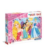 Puzzle 104 Maxi Superkolor Princess