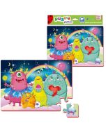 Miękkie puzzle A4 Śmieszne zdjęcia Potworki