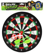 Tarcza z piłkami i rzutkami