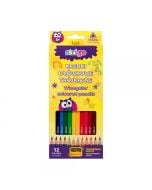 Kredki ołówkowe trójkątne 12 kolorów STRIGO