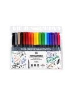 Cienkopisy 18 kolorów