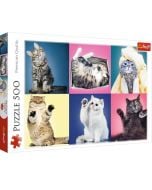 Puzzle 500 Kociaki TREFL