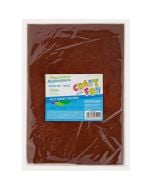 Filc arkusz brązowy 20x30 5el