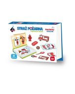 Układanka magnetyczna - straż pożarna