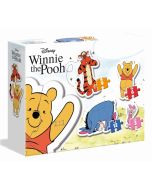 Puzzle 3/6/9/12 Kubuś Puchatek