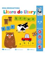 Kapitan Nauka. Gra edukacyjna. Litera do litery