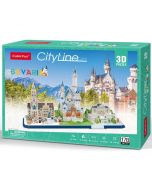 Puzzle 3D Cityline Bawaria