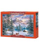 Puzzle 1000 Mountain Christmas CASTOR