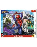 Puzzle ramkowe 25 Odważny Spiderman TREFL