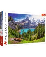 Puzzle 1500 Jezioro Oeschinen TREFL
