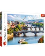 Puzzle 500 Praga Czechy TREFL