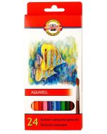 Kredki akwarelowe 3718/K 24 kolory
