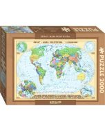 Puzzle - Świat polityczny 2 000 el