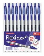 Długopis Flexi Click niebieski (24szt) PENMATE