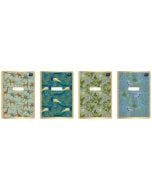 Zeszyt A5/80K kratka Metallic Gold (10szt)