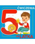Ćwiczenia 5-latka z naklejkami