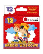 Kredki świecowe 12 kolorów