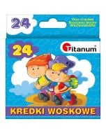 Kredki świecowe 24 kolory