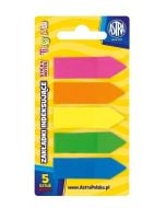 Zakładki indeksujące 5 kolorów ASTRA