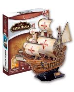 Puzzle 3D Żaglowiec Santa Maria