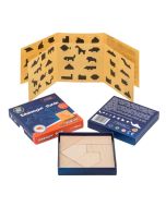 Puzzle drewniane - seria EUKLID