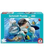 Puzzle 200 Podwodni przyjaciele G3