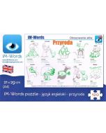 iM-Words Puzzle 120 Angielski - Przyroda