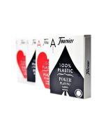 Jumbo Poker 100% plastik FOURNIER