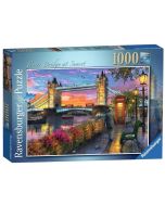 Puzzle 1000 Tower Bridge o zachodzie słońca