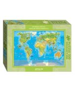 Puzzle 200 - Zwierzęta Świata Młodego Odkrywcy