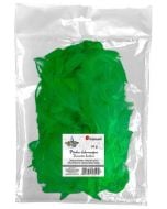 Piórka puch 16g zielone