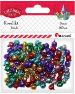 Dzwoneczki metalowe 6mm 100szt