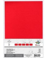 Filc A4 czerwony 10szt
