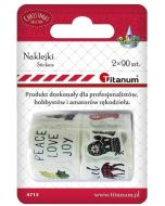 Naklejki na taśmie Boże Narodzenie mix 2szt.