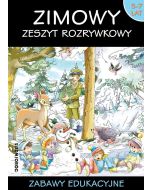 Zimowy zeszyt rozrywkowy. Zabawy edukacyjne