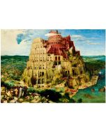 Puzzle 1000 Wieża Babel, Brueghel