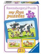 Puzzle 3x6 Zwierzaki