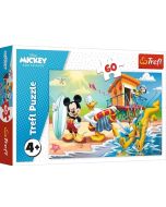 Puzzle 60 Ciekawy dzień Mikiego i przyjaciół TREFL