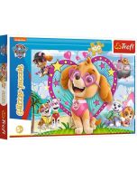 Puzzle 100 Glitter W blasku Skye TREFL