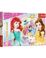 Puzzle 100 Glitter Wspomnienia Belli i Arielki