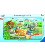 Puzzle 15 Wycieczka do zoo