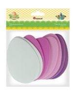 Piankowe Jaja 57x80 mm mix kolorów 8szt