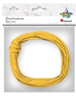 Sznurek papierowy 3.5mmx5m żółty