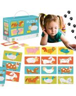 Puzzle 12x2 Zwierzęta