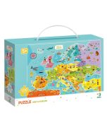 Puzzle 100 Mapa Europy
