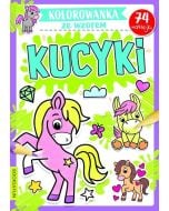 Kolorowanka ze wzorem. Kucyki