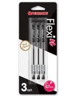 Długopis Flexi N czarny 3szt PENMATE